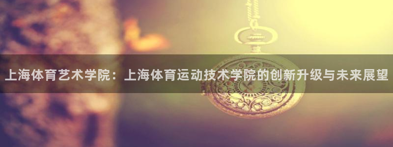 JJB竞技宝官方正版app娱乐首页官网下载:上海体育艺术学院